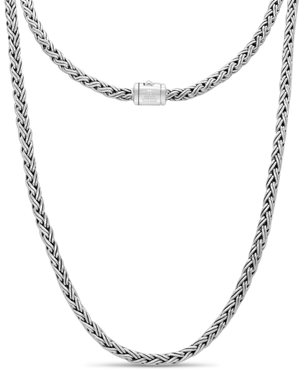 Sterling Silver Oval Paddy Chain Necklace - 5mm – D'Amore Jewelers