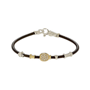 Misani Ladies Leather Bracelet - B2076