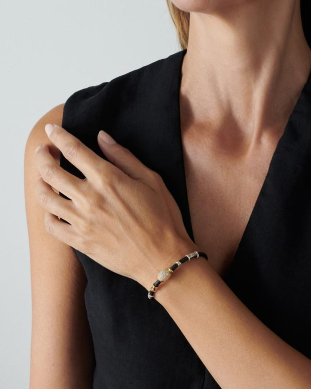 Misani Ladies Leather Bracelet - B2076