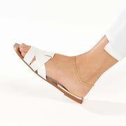 14k Yellow Gold Heart Chain Ankle Bracelet