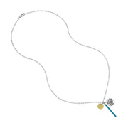 Sterling Silver Tree of Life Charm Necklace