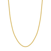 14k Yellow Gold 4mm Light Rope Chain