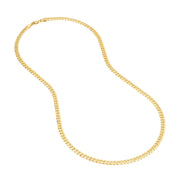 14k Yellow Gold Cuban Link Chain