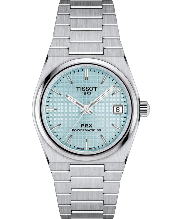 Tissot PRX Powermatic 80, 35mm Ice Blue Dial - T137.207.11.351.00