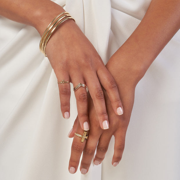 14k Yellow Gold Bangle
