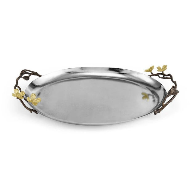 Michael Aram Dogwood Oval Tray - 123035