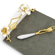 Michael Aram Gardenia Cheeseboard with Knife - 124707