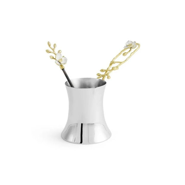 Michael Aram Orchid Coffee Pot with Spoon - 111034