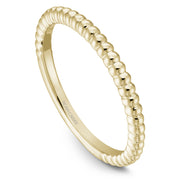 Noam Carver Beaded Wedding Band - STA4-1W