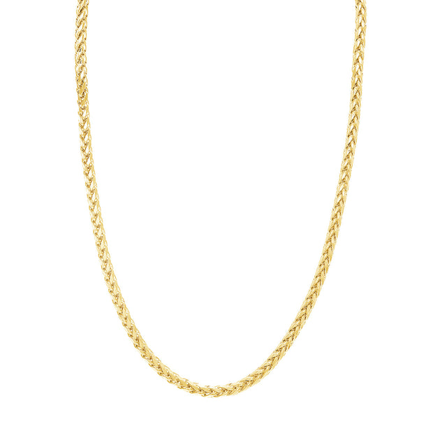 10k Diamond Cut Wheat Chain 5.3mm