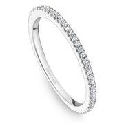 Noam Carver Thin 3/4 Eternity Wedding Band - STA14-1W