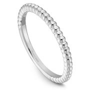 Noam Carver Beaded Wedding Band - STA4-1W