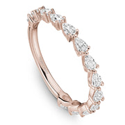 Noam Carver 3/4 Eternity of East-West Pear Cut Diamonds - STC37-1W