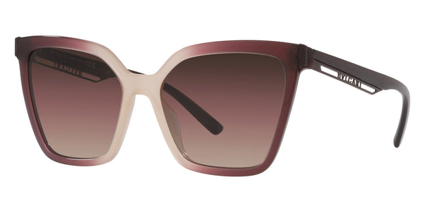 BVLGARI Bordeaux Pink Gradient Women's Sunglasses - BV8253