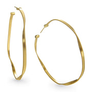 Marco Bicego 18kt Yellow Gold Twisted Large Hoops - OG257__Y_01