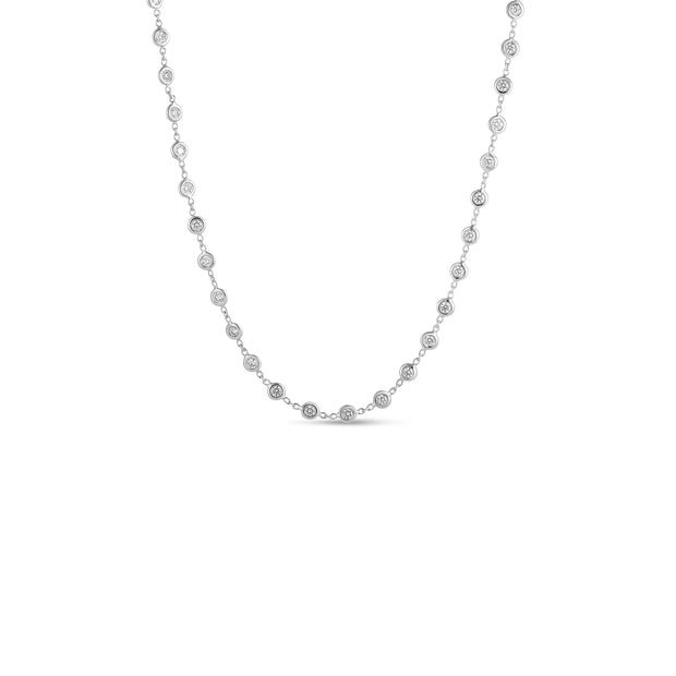 CONTINUOUS DIAMOND STATION NECKLACE - 2.01ct