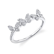 DIAMOND BUTTERFLY RING