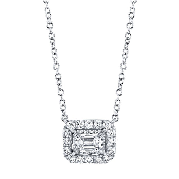 Diamond Emerald Necklace