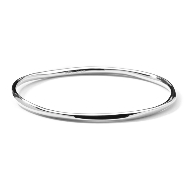 Squiggle Bangle in Sterling Silver
